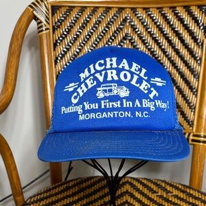 Vintage Chevrolet North Carolina Snapback Trucker Hat